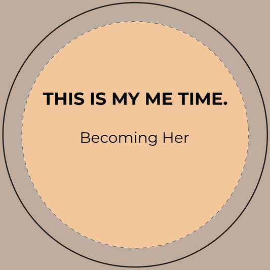 Becoming Her - Soy Candle | Beach Rose Fragrance, Self Care Ritual (14oz)