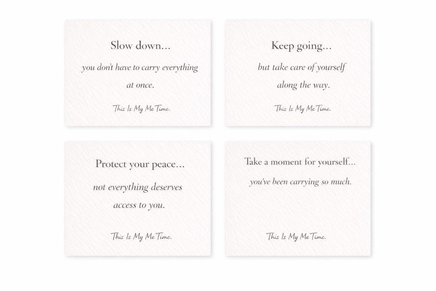 Gentle Reminder Affirmation Cards – Self Care, Mental Health (Digital Download)