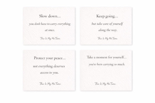 Gentle Reminder Affirmation Cards – Self Care, Mental Health (Digital Download)