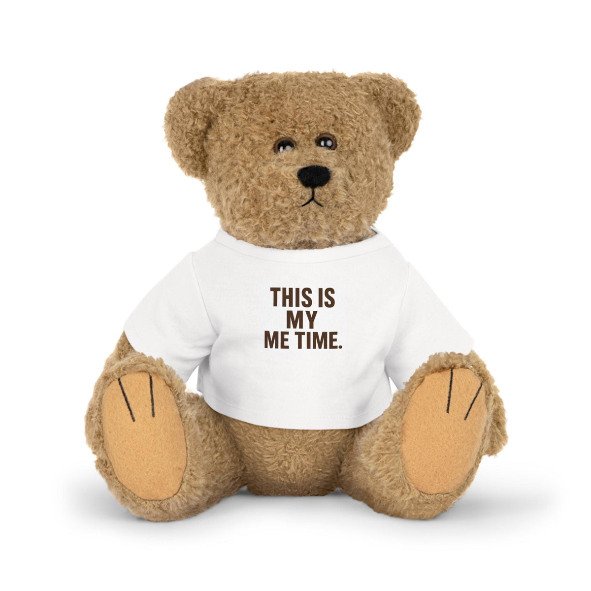 This Is My Me Time | Plush Bear Toy with T-Shirt